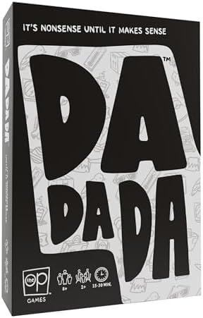 Dadada - The Nonsensical Party Game That Makes Sense, Turns Gibberish into Hilarity, Create Your Own New Hilarious Language, Word And Image Association Game, 2+ Players, Ages 8 & Up, 15-30 Minutes