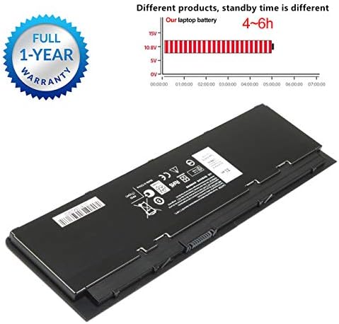 E7240 E7250 Laptop Battery Replacement for Dell E7240 E7250 Ultrabook VFV59 WD52H GVD76 9C26T Y9HNT KWFFN J31N7 HJ8KP F3G33 0KWFFN 451-BBFW 451-BBFX 3-Cell 11.1V 31 WH High Performance