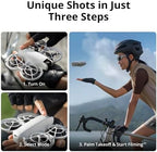 DJI Neo, Mini Drone with 4K UHD Camera for Adults, 135g Self Flying Drone that Follows You, Palm Takeoff, AI Subject Tracking, QuickShots, Stabilized Video, Built-In Propeller Guard (Controller-Free)