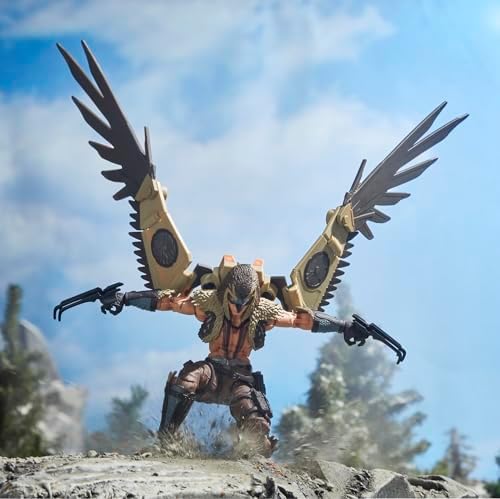 G.I. Joe Classified Series #139, CHIP Raptor Talon & General Ledger, Collectible 6 Inch Action Figure & Pet with 7 Accessories; Articulated Wings