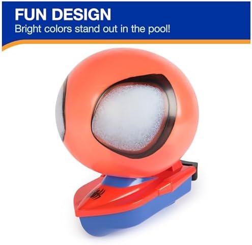 Swimways Marvel Spidey Air Boat, Swimming Pool Accessories & Kids Pool Toys, Spiderman Party Supplies & Bath Toys for Kids Aged 4 & Up