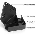 8 Pack Mouse Bait Stations with 8 Keys, Outdoor Rodent Box Station for Mice Small Rats, Mouse Traps Opens Easily with Key, Kids and Pets Safe
