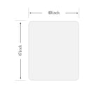[UpgradedVersion] Crystal Clear 1/5" Thick 47" x 40" Heavy Duty Hard Chair Mat, Can be Used on Carpet or Hard Floor