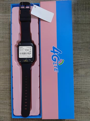 4G Kids Elderly Smart Watch Phone with GPS Tracker Global Watch for Children Real Time Tracking Video Phone Call Text Voice Message School Mode SOS Emergency Waterproof Whatsapp Line