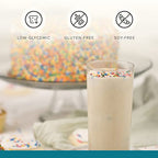 Isagenix IsaLean Shake - Meal Replacement Protein Shake Supports Healthy Weight & Muscle Growth - Protein Powder Enriched with 23 Vitamins - Birthday Cake Flavor, 29.6 Oz (14 Servings)
