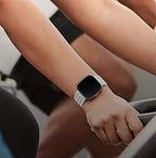 Sport Bands Compatible with Fitbit Versa 2 / Versa/Versa Lite Bands for Women Men,Breathable Sport Replacement Wristbands Small Large