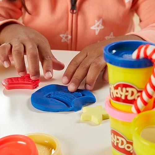 Play-Doh Holiday Set of Tools, 43 Accessories & 10 Colors, Kids Arts & Crafts, Preschool Toys for Girls & Boys, for Kids, Ages 3+ (Amazon Exclusive)
