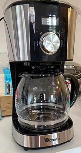 Coffee Machine Replacement 12-CUP Glass Pot, Compatible With Kitchenaid KCM1209 KCM1208 Cuisinart DCC 1220BKS, Capresso SG300, Gourmia GCM3260, Krups Essential Wamife Mueller 12 cups coffee machine
