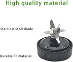 6 Fins Blender Extractor Blade Assembly Fits for Ninja 16oz Cup Replacement Compatible with Nurti Ninja BL660 BL663 BL663CO BL665Q BL770 BL770A BL771 BL771C BL772 BL773CO BL780 BL740