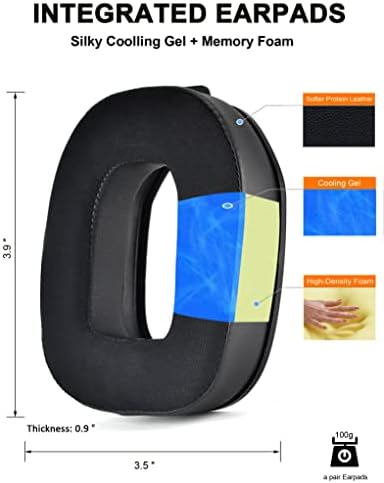 A50 Gen 4 Mod Kit - defean Replacement Earpads and Headband Compatible with Astro A50 Gen 4 Headset,Ear Cushions, Upgrade High-Density Noise Cancelling Foam, Added Thickness