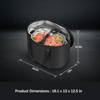 Insulated Slow Cooker Carrying Bag - Travel Bag Carrier Compatible with Ninja Foodi Possible Cooker Pro MC1000, MC1001 - Multi Cooker Carry Bag Accessories Fit From 8.5 Qt To 10 Qt Slow Cooker