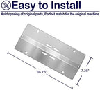 Grill Heat Plates Shield Stainless Steel Burner Cover BBQ Replacement Parts for Cuisinart CGG-200, CGG-220, CGG-240 All Foods Portable Gas Grillls