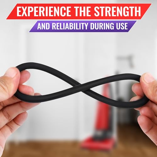 6Pcs Sanitaire Vacuum Belts - Commercial Vacuum Cleaner Belts Sanitaire Commercial Vacuum Belt Sanitaire Sc679 Belt Replacement Belt for Commercial Vacuums - Black Belt Vacuum Cleaner Belt Rubber Belt