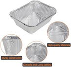 BQMAX Grill Drip Pan for Nexgrill 720-0830X 720-0830H 720-0925P 720-0896 720-0888S Cuisinart CGG-7400, Grease Pan with 15-Pack Aluminum Drip Liner for Nexgrill Grease Tray Replacement 720-0830X