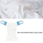 ZJchao Adult Diaper Cover, Waterproof Washable Reusable Adult Elderly Cloth Diapers Adult Pocket Nappy Cover Diapers for Adults Pocket Nappies Adult Diaper Adult Pocket Nappy Cover(Blue)