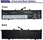 L17C4P72 Laptop Battery Replacement for Lenovo ThinkPad X1 Extreme 1st Gen/2nd Gen ThinkPad P1 1st/2nd Gen Series L17M4P72 01AY968 01AY969 L18M4P71 01YU911 5B10V98091 SB10Q76929 SB10Q76928