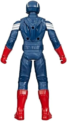 Marvel Studios Captain America Brave New World, 12-Inch Deluxe Captain America Action Figure, Shield & Accessories, Super Hero Toys for Kids 4 and Up