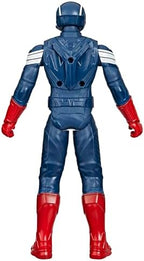 Marvel Studios Captain America Brave New World, 12-Inch Deluxe Captain America Action Figure, Shield & Accessories, Super Hero Toys for Kids 4 and Up