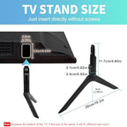 TV Stand Legs,TV Legs Replacement for Samsung,TV Stand Base Replacement for Samsung TV UN50TU7000FXZA UN50TU700DFXZA UN55TU7000FXZA UN55TU700DFXZA UN58TU7000FXZA UN58TU700DFXZA