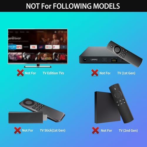 L5B83G (3rd GEN) Replacement Voice Remote - Compatible with Amazon Fire Smart TVs (Stick, Cube, 4K) & TVs