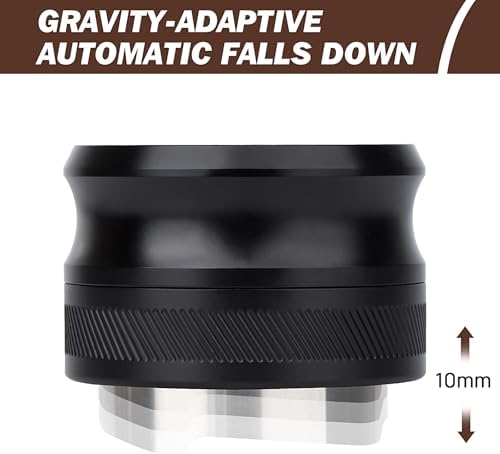 58mm Espresso Distribution Tool, Gravity Coffee Distributor, Espresso Accessories, Compatible with 58mm Breville/Rancilio/La Marzocco Espresso Portafilter