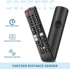 for Samsung-Smart -TV-Remote-Control-Replacement,Universal for All Samsung Frame Curved QLED TVs
