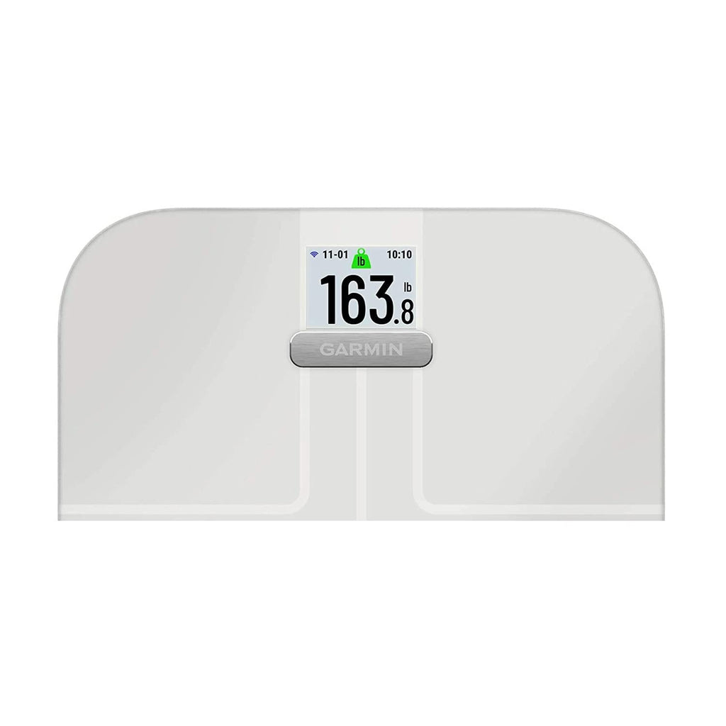 Garmin Index S2, Smart Scale with Wireless Connectivity, Measure Body Fat, Muscle, Bone Mass, Body Water% and More, White (010-02294-03)