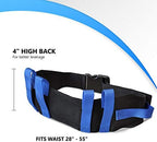 NYOrtho Gait Belt (275lbs) - Transfer Belt with 6 Heavy Handles -Lift Assist for Elderly and Patient Care - Gait Belts Transfer Belts for Seniors with Easy Fasten Buckle | Adjustable Size 28” to 55”