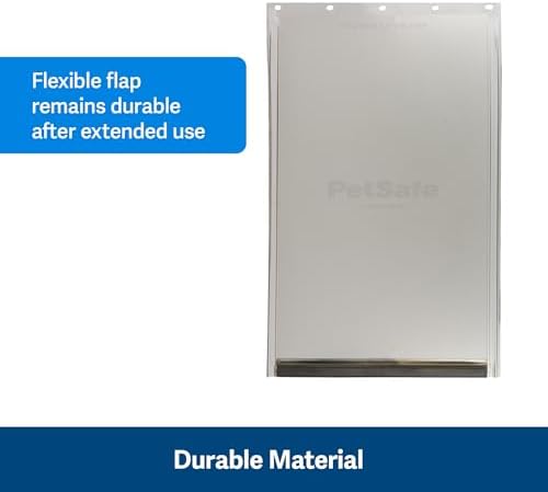 PetSafe Original Replacement Flap, Dog Door Replacement Flaps (Medium), Doggie Flaps Made of Non-Toxic Material, Weather Resistant, (Size- Medium)
