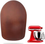 Mixer Slider Mat for Tilt Head Kitchen Aid 4.5-5 Qt Stand Mixer, Appliance sliding mat for kitchenaid Artisan 4.5-5 Qt, Kitchen Countertop Storage Accessories Moving Tray attachments (Dark Brown)