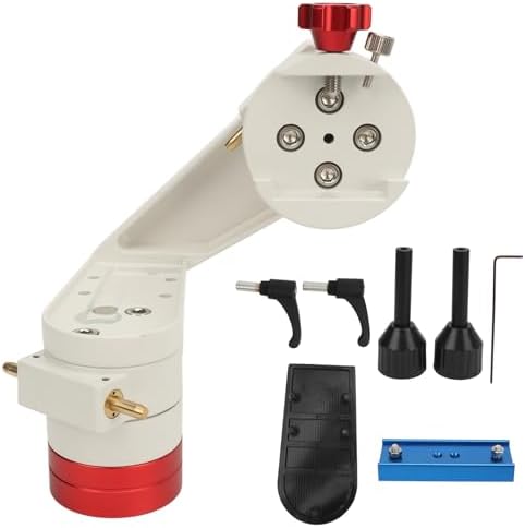 ASHATA Altazimuth Telescope Mount, Newtonian Reflector, 360 Micro Adjustment, Coarse & Micro, 3/8in, for Astronomy, Stargazing, Birding