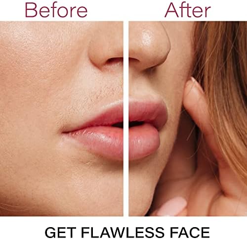Facial Hair Removal for Women - Electric Razor Device, Small Dermaplaning Remover Tools Finishing Epilator Trimmer Flawless Face Dermaplane Shavers Beauty Gadgets Accessories by VISOFO (Agate)