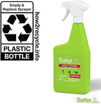 Safer Brand Garden SG5110 Insect Control and Killer Spray – Kills Aphids Beetles, Boxelder Bugs, Caterpillars, Earwigs, Spider Mites, Stink Bugs & More – Natural Oils Gentle on Plants – 24 fl oz