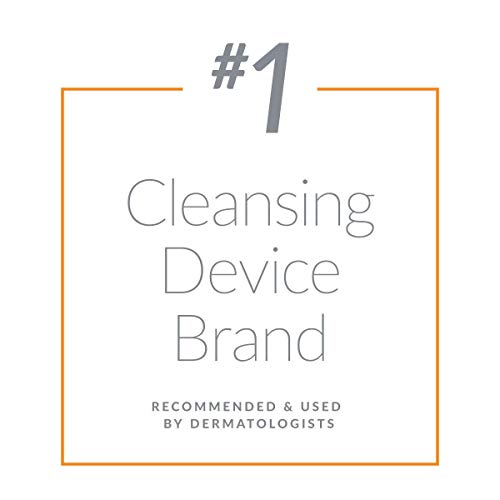 Clarisonic Delicate Facial Cleansing Brush Head Replacement Compatible with Mia 1, Mia 2, Mia Fit, Alpha Fit, Smart Profile Uplift and Alpha Fit X, 2 Count