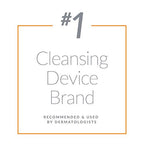 Clarisonic Delicate Facial Cleansing Brush Head Replacement Compatible with Mia 1, Mia 2, Mia Fit, Alpha Fit, Smart Profile Uplift and Alpha Fit X, 2 Count