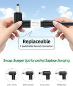 Charger for Asus Laptop Computer (Certified by UL), Vivobook, Zenbook, Chromebook Notebook Replacement, Round Connector, 65W, 45W, 33W