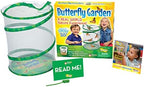 Insect Lore Butterfly Garden Kit, Painted Lady Butterfly Kit with Voucher for Live Caterpillars, Butterfly Habitat, STEM Journal & More