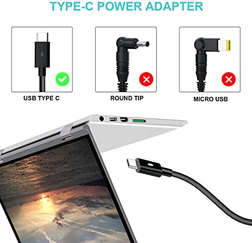 Dell 130W Laptop Charger USB C Replacement for Dell XPS 15 9500 17 9700 9575 Latitude 5420 5520 7210 7310 7410 Precision 5550 5750 3550 3551 Type C AC Adapter Power Supply/Cord