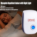 Ultrasonic Pest Repeller 10 Packs Mouse Mosquito Repellent Electronic Plug in for Roach, Rodent, Mouse, Bugs, Mice, Spider, Electronic Plug in Pest Control for House, Garage, Warehouse, Hotel