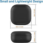 Charging Case for Samaung Galaxy Buds 2 Pro SM-R510, Replacement Charger Cradle with USB-C Cable for Galaxy Buds Pro 2, LED Indicator (700mAh, Black)