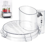DFP-14NWBCT1 Replacement Clear Food Processor Work Bowl Cover with 4 Locking Tabs, Compatible with Cuisinart Tritan food Processor Only fits Bowl DLC-005AGTXT1,Fits Model DFP-14, DFP-14BCN, DFP-14BCHN