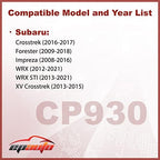 EPAuto CP930 (CF10930) Replacement for Subaru Premium Cabin Air Filter includes Activated Carbon