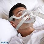 TUSOA 2Pack Foam Cushion(L) for F20 Cover Nose and Mouth Cost Effective for Long Lasting Use-Large