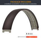 Studio Pro Headband Replacement Accessories as Same as The OEM A2924 Arch Band Parts Compatible with Beats by Dre Studio Pro (Model A2924) and Studio 3 Wireless Headphones (Deep Brown)