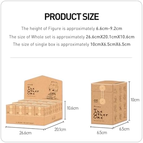 POP MART Hirono The Other One Blind Box Figures, Random Design Box Toys for Modern Home Decor, Collectible Toy Set for Desk Accessories, 1PC