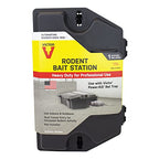 Victor M901RB Refillable Rodent Bait Station, Black