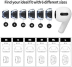 AZLA XELASTEC for Airpods Pro 1st & 2nd Gen (MS) – Airpod Pro Ear Tip Replacement – Airpod Pro Tips with Premium Silicone
