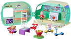 Peppa Pig Caravan Playset for Girls and Boys, 3 Figures, 6 Accessories, Preschool Toys, Kids Gifts, Ages 3+