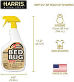 Harris 5 min Bed Bug Killer, Odorless & Non Staining Formula (32oz)