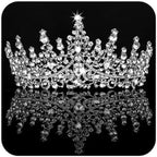 COCIDE Tiara and Crown for Women Crystal Queen Crown Rhinestone Tiara for Girl Bride Wedding Hair Accessories for Bridal Birthday Party Prom